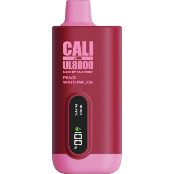 Cali Pods UL8000 Disposable Vape Best Flavor Peach Watermelon