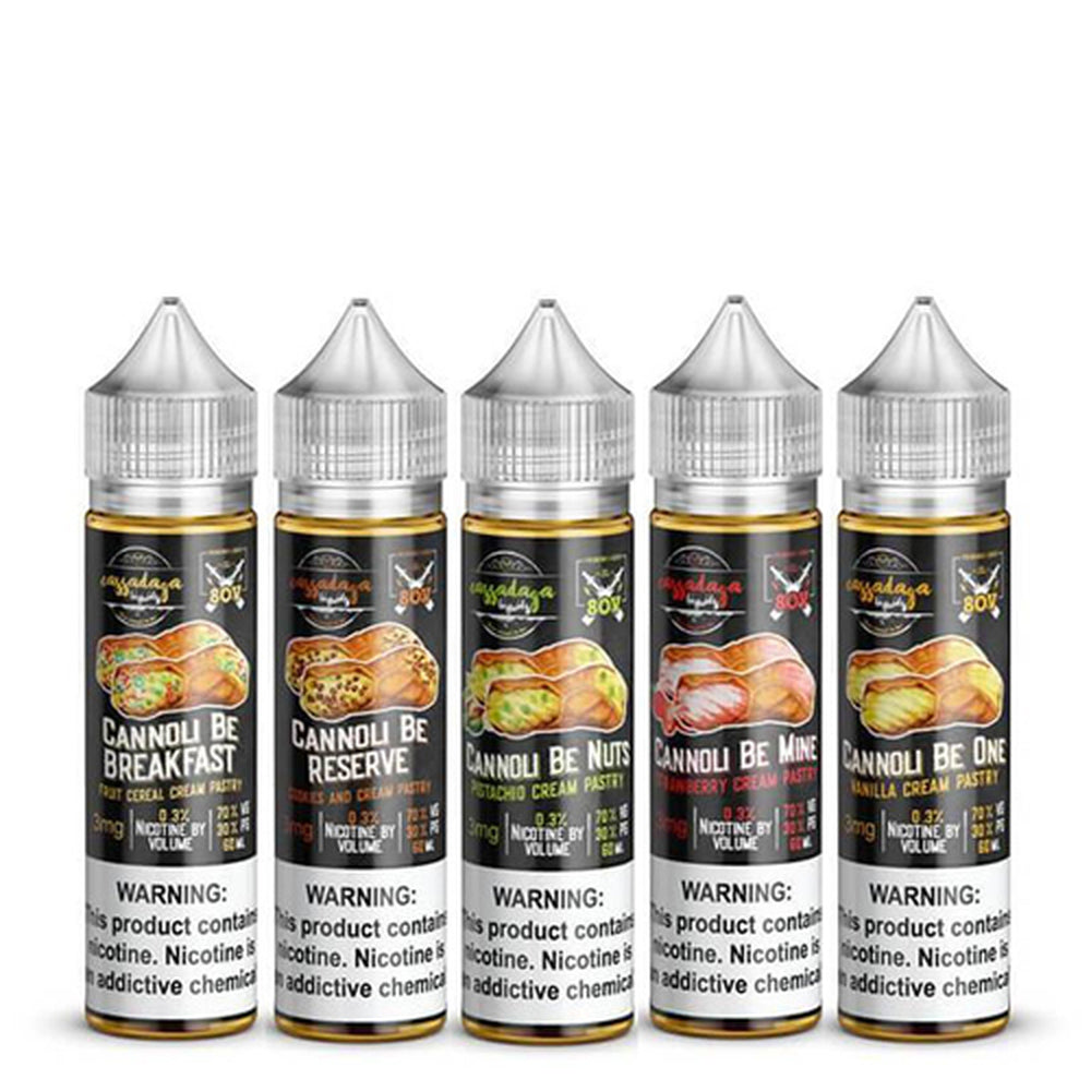 Cassadaga Liquids 60ML Vape Juice Best Flavors Fruit Cereal Cream Pastry Cookies And Cream Pastry Pistachio Cream Pastry Strawberry Cream Pastry Vanilla Cream Pastry