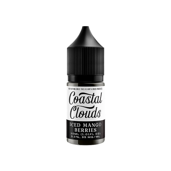 Coastal Clouds Salt 30ML Vape Juice Best Flavor Iced Mango Berries