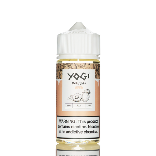Yogi Delights E-Liquid - Peach Ice - 100mL