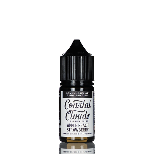 Coastal Clouds Salt - Apple Peach Strawberry - 30ml