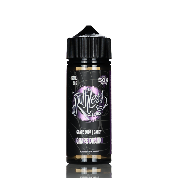 Ruthless Original E-Liquid - Grape Drank - 120mL