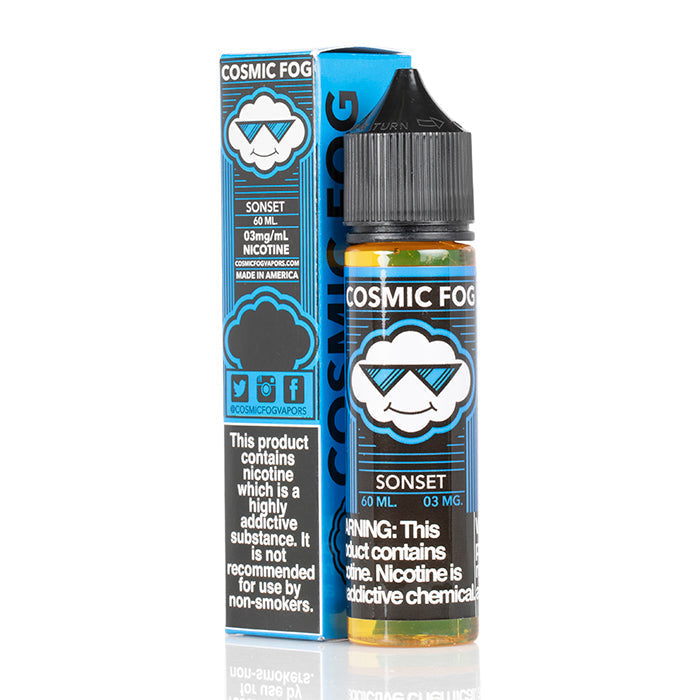 Cosmic Fog Vapors 60mL Vape Juice Best Flavor Sonset