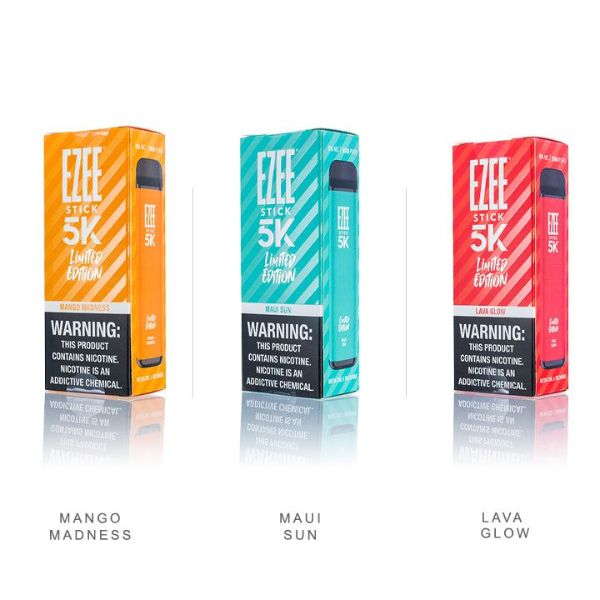 Ezee Stick 5K Limited Edition 5000 Puffs Disposable 10-Pack - Misthub ...