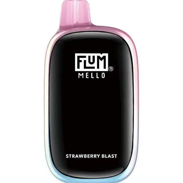 Best Deal FLUM Mello 20000 Puffs Disposable Vape 15mL Strawberry Blast