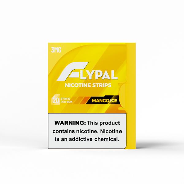 Best Deal Flypal Nicotine Strips (20ct Boxes) 5pc Display - Mango Ice