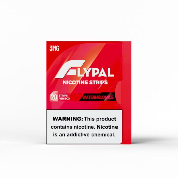 Best Deal Flypal Nicotine Strips (20ct Boxes) 5pc Display - Watermelon Ice