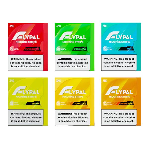 Best Deal Flypal Nicotine Strips (20ct Boxes) 5pc Display 