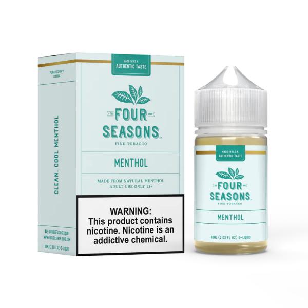 Four Seasons 30mL Vape Juice Best Flavor Menthol