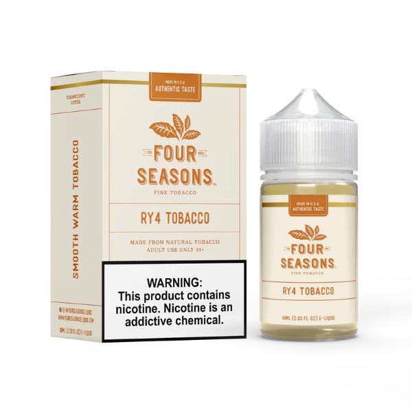 Four Seasons 30mL Vape Juice RY4 Tobacco