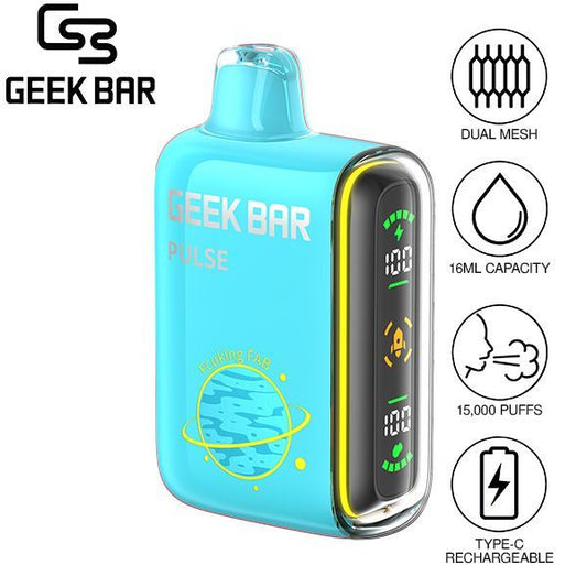 Best Deal Geek Bar Pulse 15,000 Puffs Recharge Vape 16mL Fcuking Fab