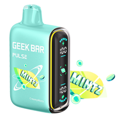 Best Deal Geek Bar Pulse Mintz Edition 15,000 Puffs - Creamy Mintz