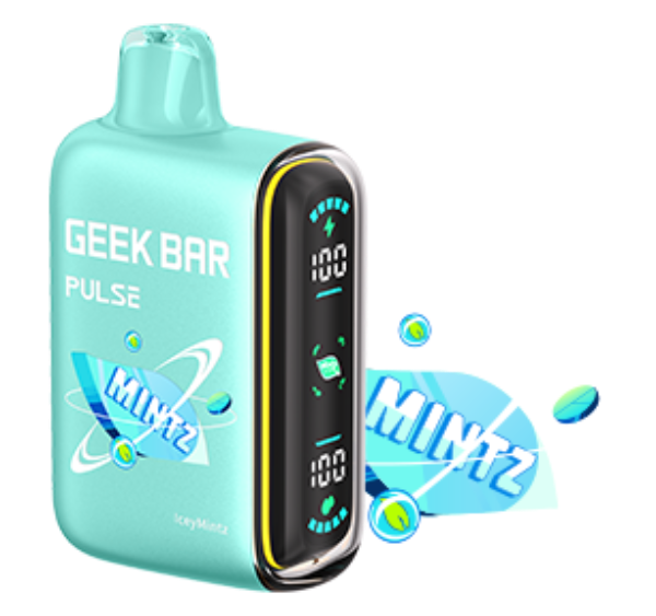 Best Deal Geek Bar Pulse Mintz Edition 15,000 Puffs - Icey Mintz