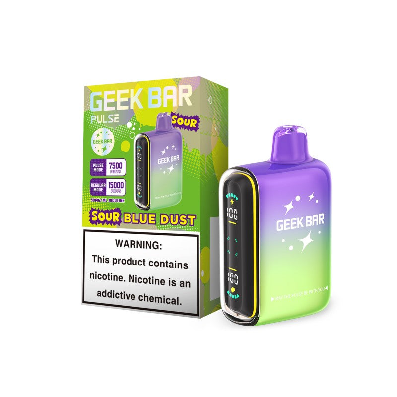 Geek Bar Pulse 15000 Puffs Sour Edition Disposable 16 mL