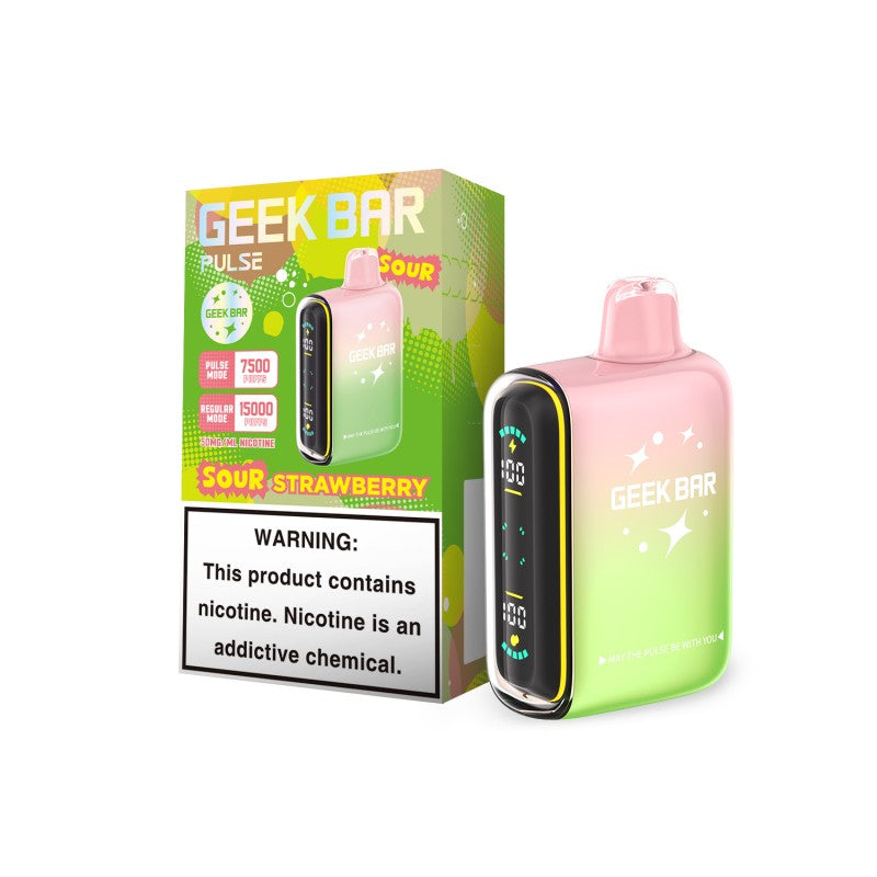 Geek Bar Pulse 15000 Puffs Sour Edition Disposable 16 mL