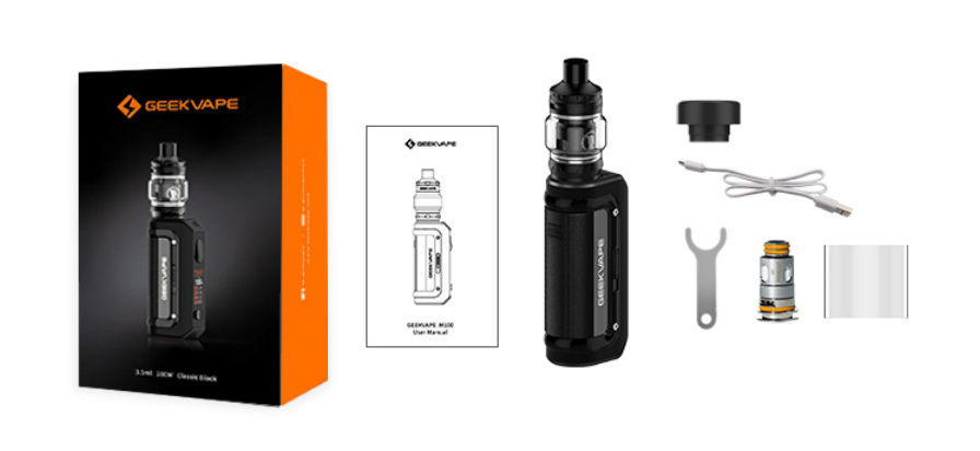 GeekVape M100 Aegis Mini 2 Kit Best Color - Classic Black