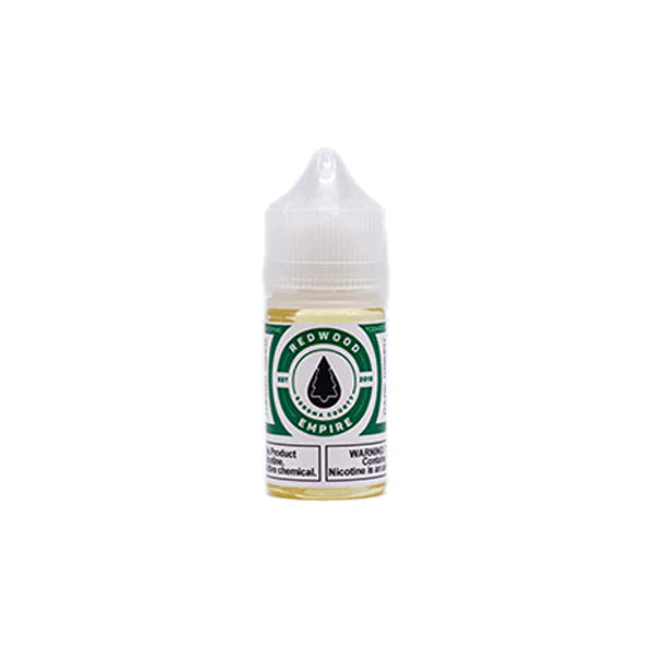 Best Deal Redwood Salt E-Liquid 30mL Vape Juice Green Glass (Dark Green)