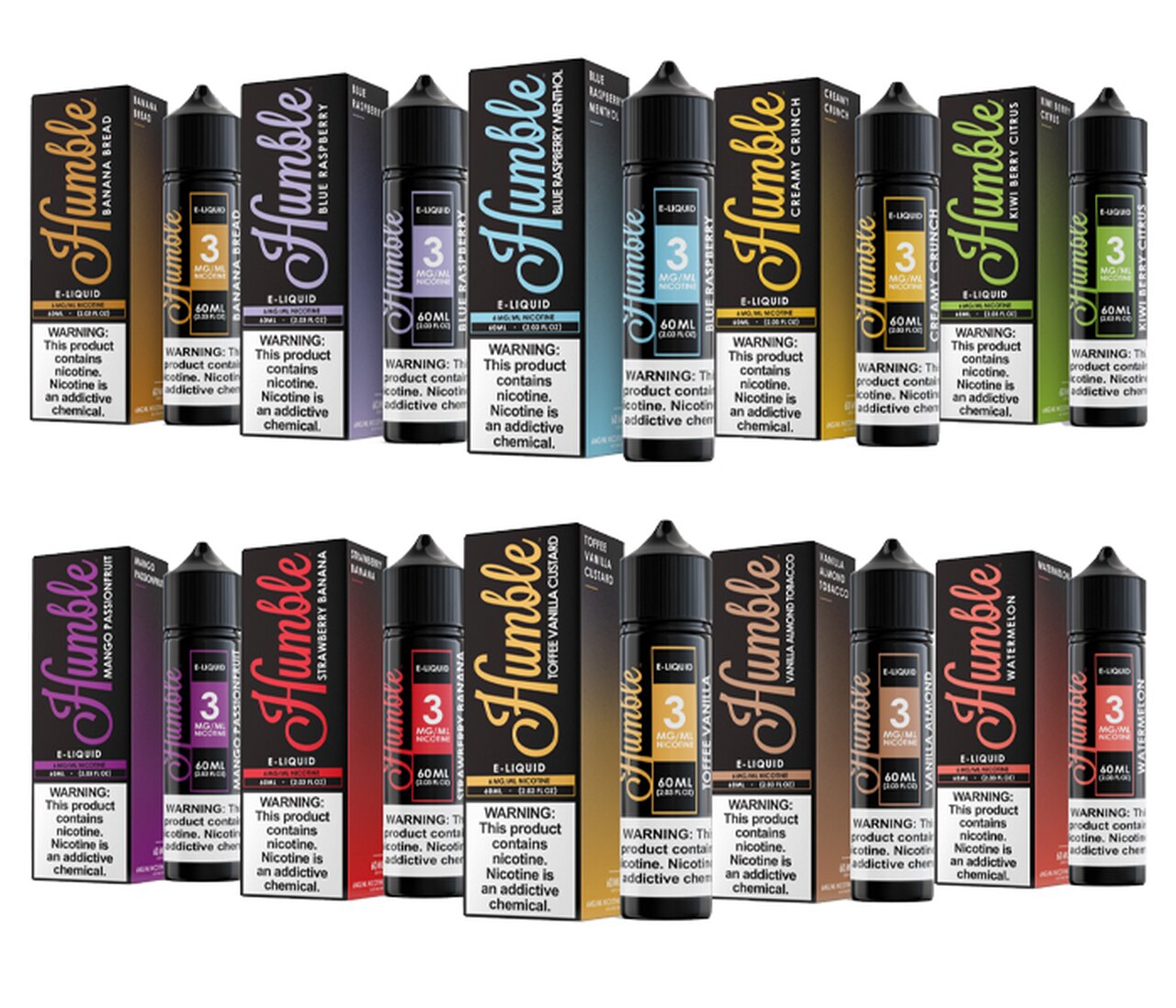 Humble 60mL Vape Juice Best Flavors