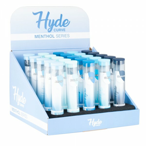 Hyde Curve S Menthol Series 600 Puffs Disposable Vape 2mL 25 Count Dis ...