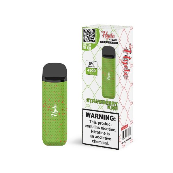 Hyde N-Bar Recharge Single Disposable Vape 13mL Best Flavor Strawberry Kiwi