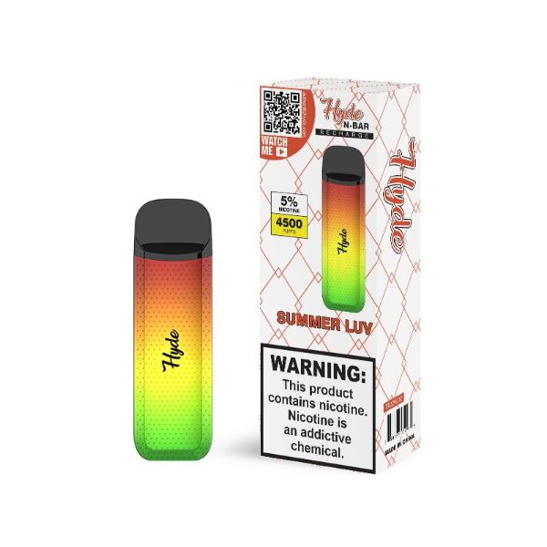 Hyde N-Bar Recharge Single Disposable Vape 13mL Best Flavor Summer Luv