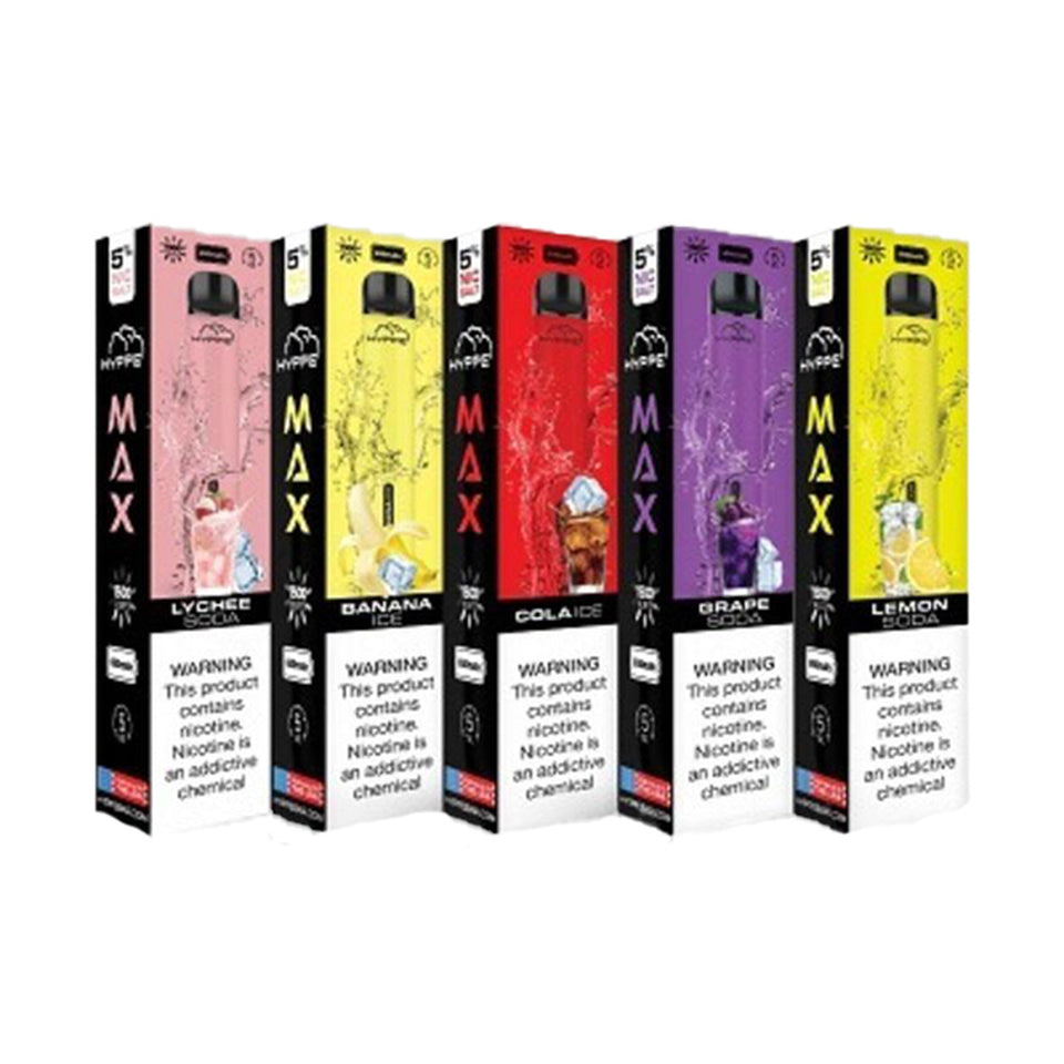 Hyppe Max Disposable Vape 10 Pack Best Flavors