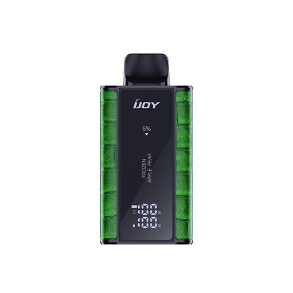 Best Deal IJoy Bar Captain 10000 Disposable Vape 18mL Frozen Apple Pear