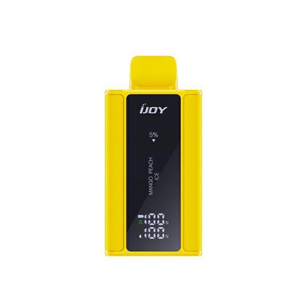 Best Deal IJoy Bar Captain 10000 Disposable Vape 18mL Mango Peach Ice