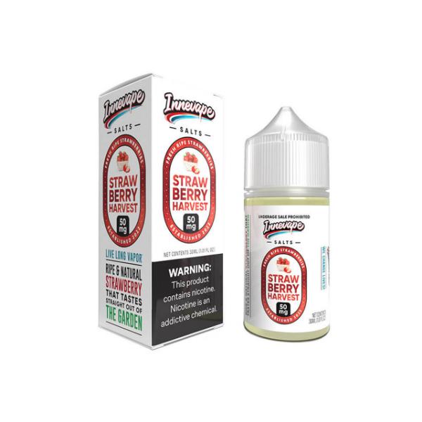 Best Deal Innevape Salt Vape Juice 30mL Strawberry Harvest