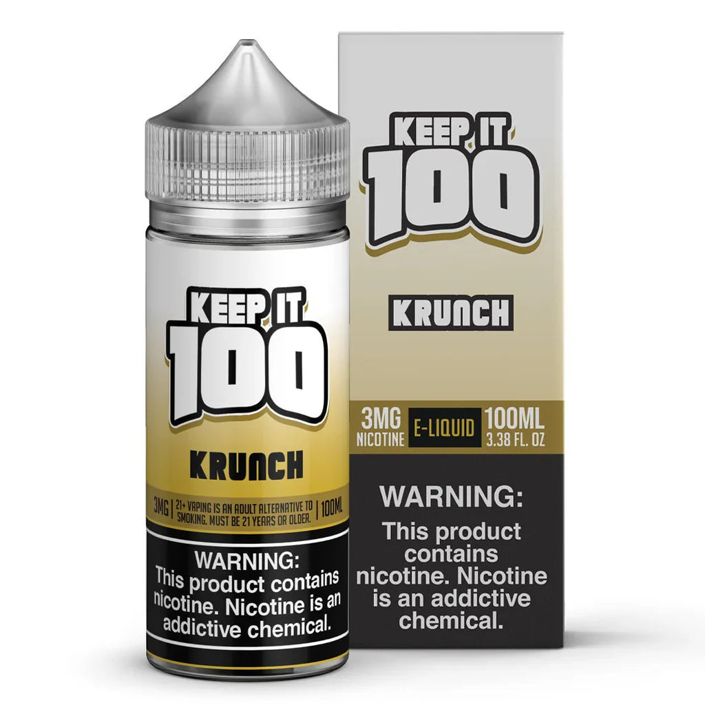 Keep It 100 Flavors 100ML Vape Juice