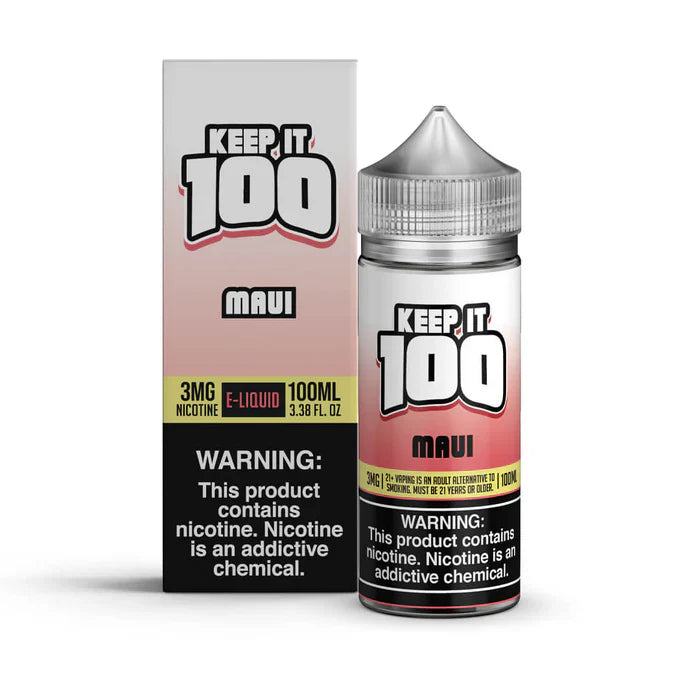 Keep It 100 Flavors 100ML Vape Juice