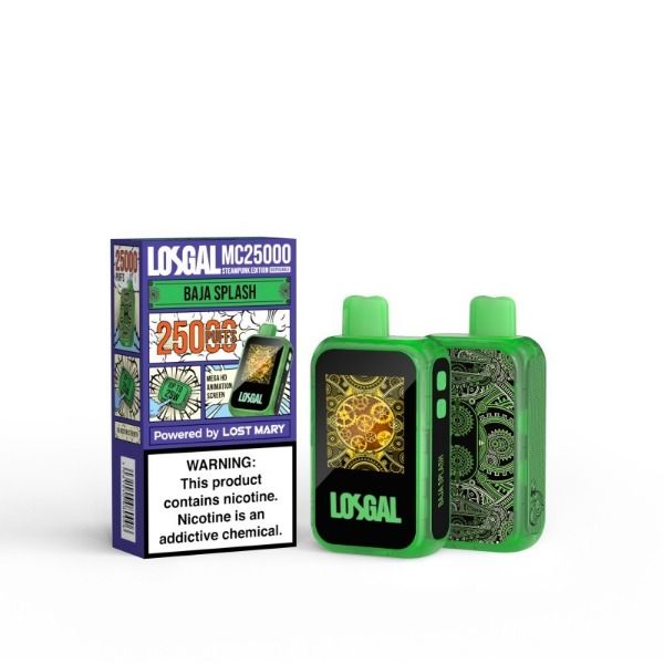 Best Deal Losgal MC25000 Disposable Vape 16mL Baja Splash