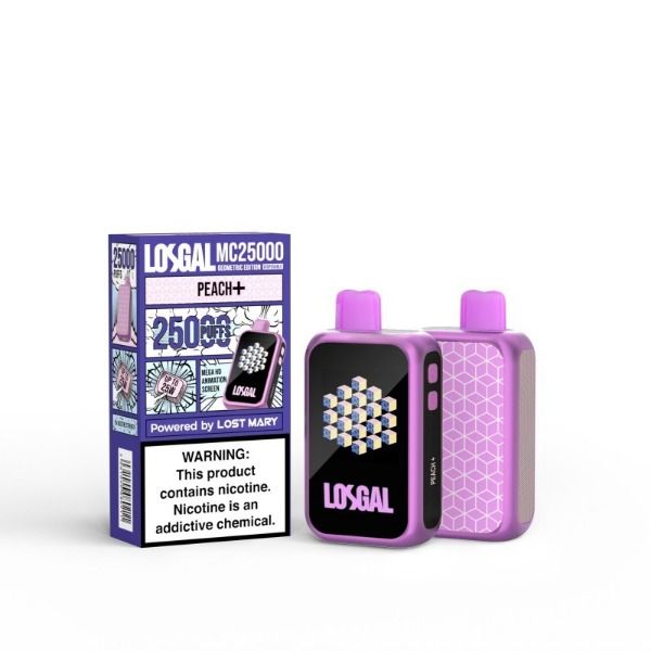 Best Deal Losgal MC25000 Disposable Vape 16mL Peach+