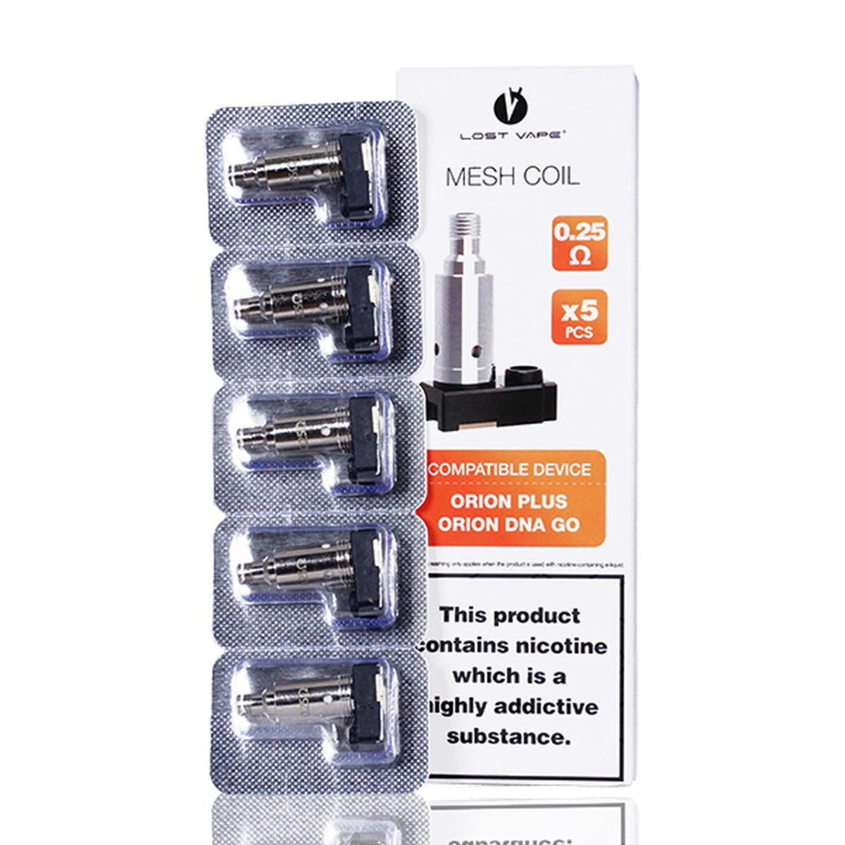 Lost Vape Orion Plus Coils 5 Pack Wholesale