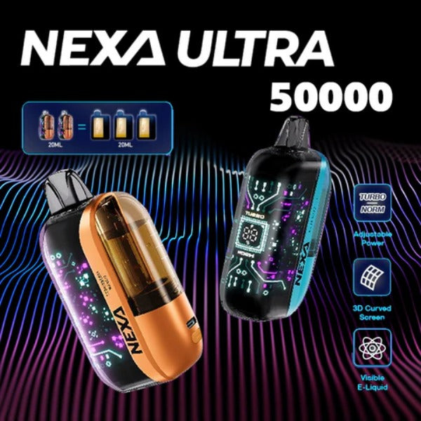 Best Deal Nexa Ultra 50,000 Puffs Disposable Vape 20mL 