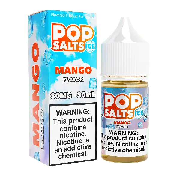 Best Deal Pop Salts E-Liquid 30mL Salt Nic Mango Ice