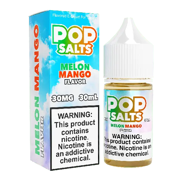 Best Deal Pop Salts E-Liquid 30mL Salt Nic Melon Mango