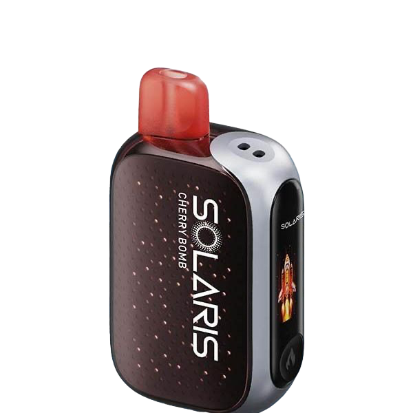Best Deal Solaris 25K Puffs Rechargeable Vape 18mL Cherry Bomb