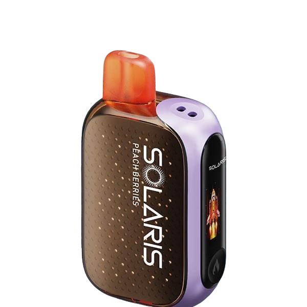 Best Deal Solaris 25K Puffs Rechargeable Vape 18mL Peach Berries
