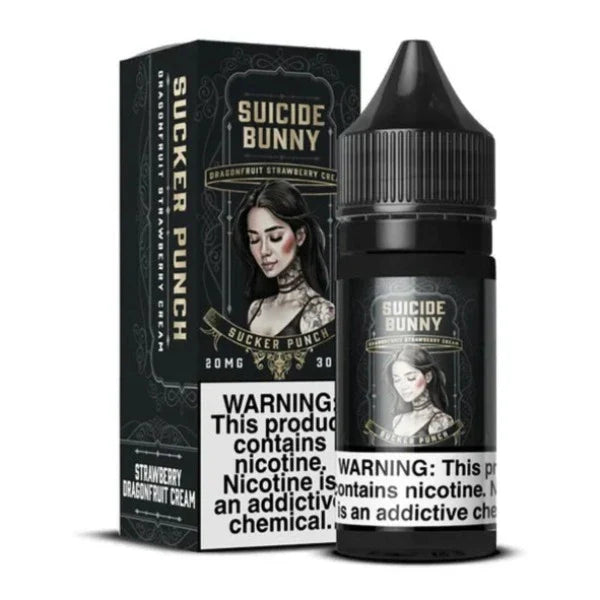 Best Deal Suicide Bunny Salt E-Liquid Vape Juice 30mL (Salt Nic) Sucker Punch