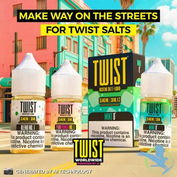 TWST Salt E Liquid - Green No.1 - 60ml