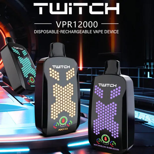 Best Deal Twitch VPR12000 Disposable Vape 18mL