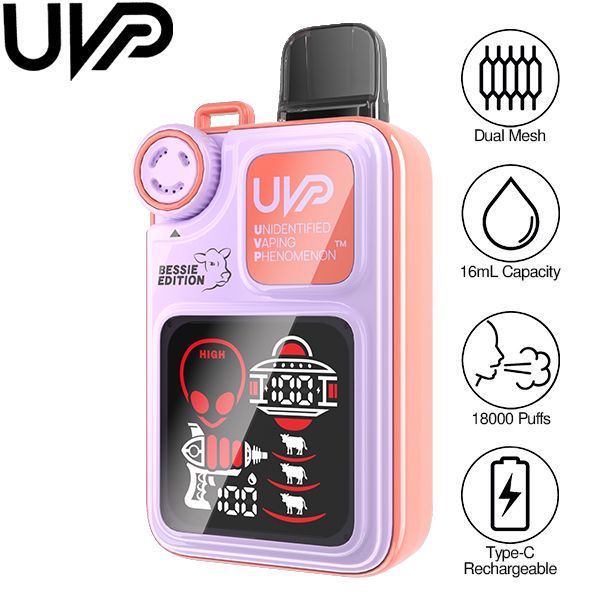 Beal Deal UVP Bessie Edition 18K Puff Rechargeable Vape 16mL