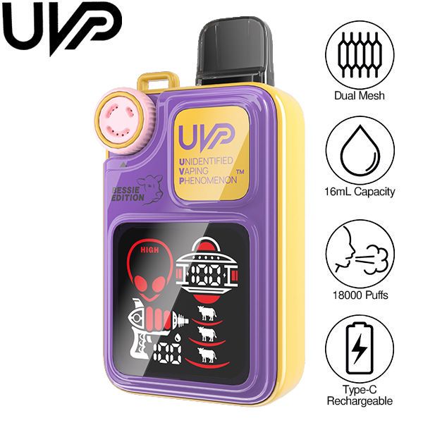 UVP Bessie Edition 18000 Vape - Strawberry Banana