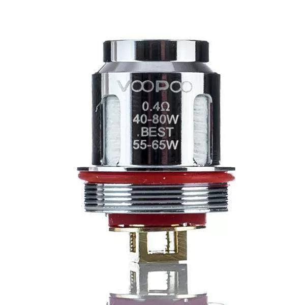 VooPoo Replacement Coil VooPoo UFORCE U2 Replacement Coil Pack - Pack of 5 - 0.4 ohm VooPoo UFORCE Replacement Coil Pack