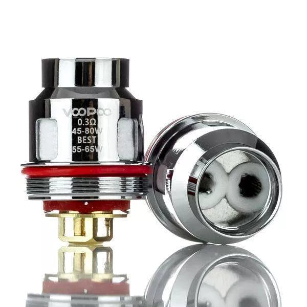 VooPoo Replacement Coil VooPoo UFORCE U2 Replacement Coil Pack - Pack of 5 - 0.4 ohm VooPoo UFORCE Replacement Coil Pack