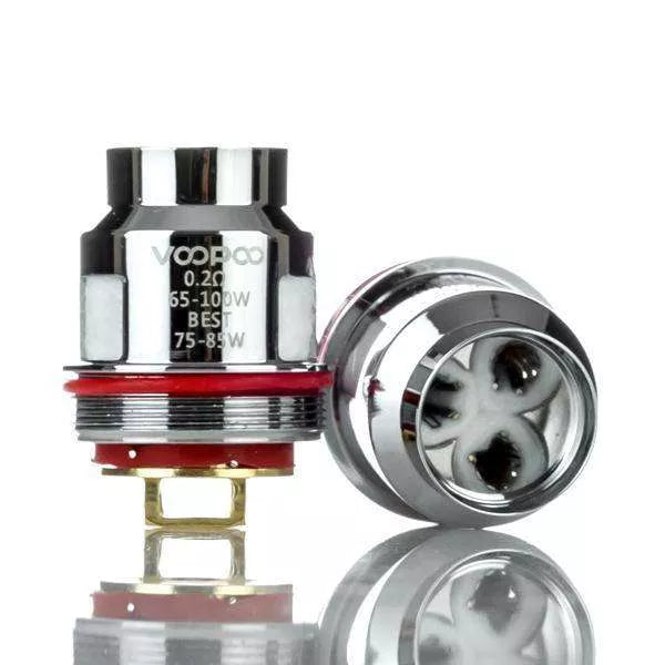 VooPoo Replacement Coil VooPoo UFORCE U2 Replacement Coil Pack - Pack of 5 - 0.4 ohm VooPoo UFORCE Replacement Coil Pack