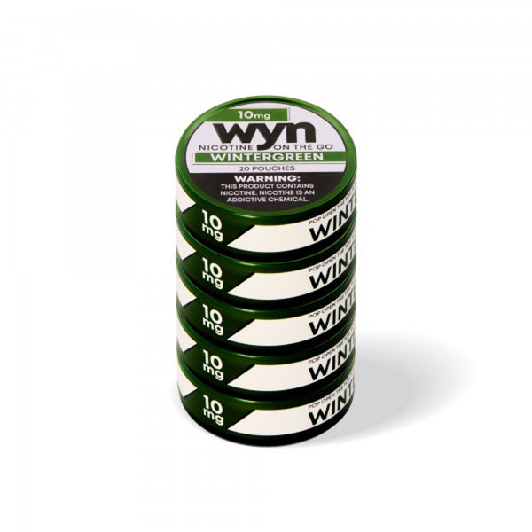 WYN Nicotine Pouches-Wintergreen-5-Pack